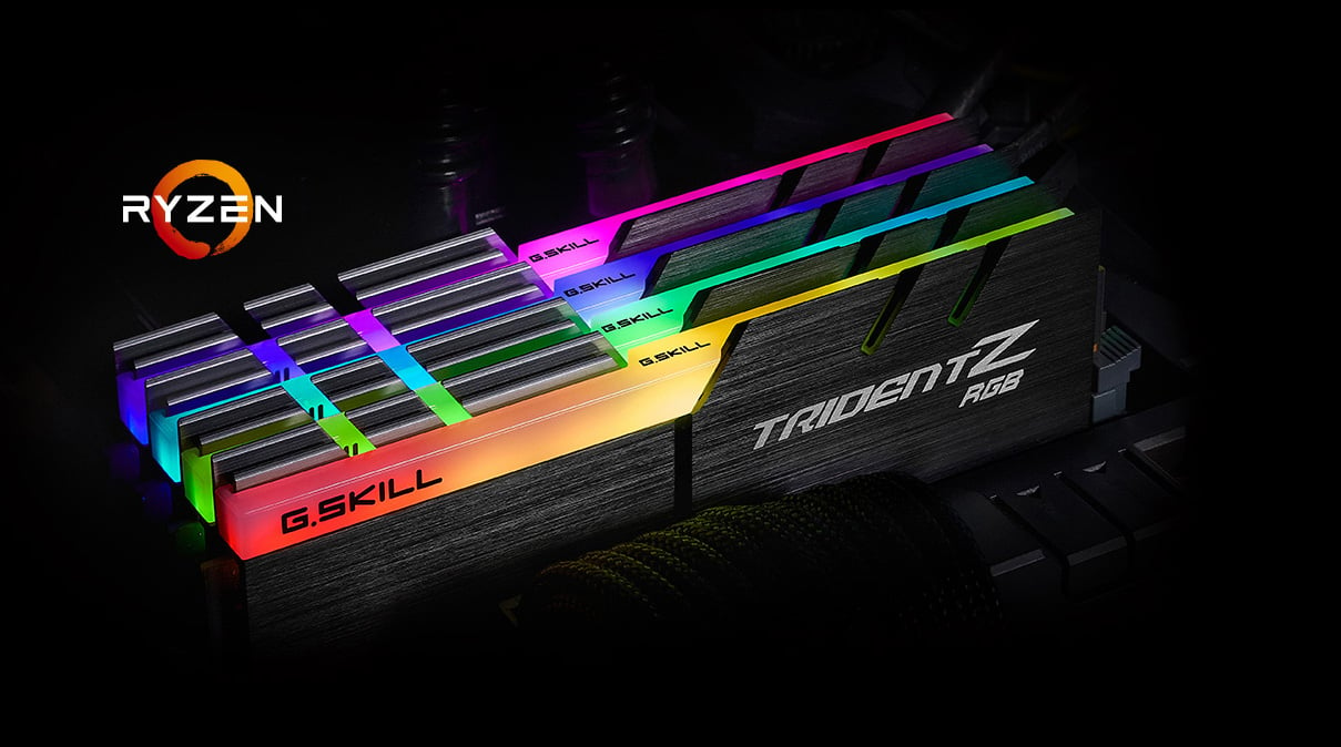 G.SKILL Trident Z RGB (For AMD) 32GB (2 x 16GB) 288-Pin PC RAM